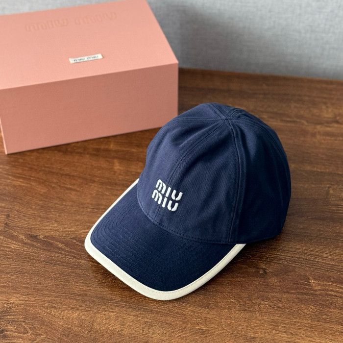 NIGO MiuMiu Men's and Women's Colorblocking Embroidered Lettered Duck Hat Cap #nigo76438