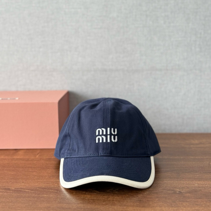 NIGO MiuMiu Men's and Women's Colorblocking Embroidered Lettered Duck Hat Cap #nigo76438