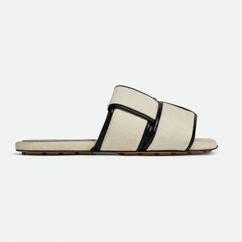 NIGO Bottega Veneta Women's Spring And Summer Solid Color Woven Leather Fashion Sandals Casual Flat Mule Slippers Shoes Ngvp #nigo8215