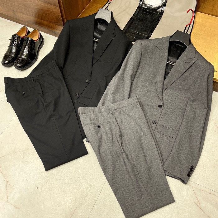 NIGO Dior Men's Spring And Summer Fashion Gentleman Wool Suit Jacket Casual Temperament Pants Suit   Ngvp #nigo8636