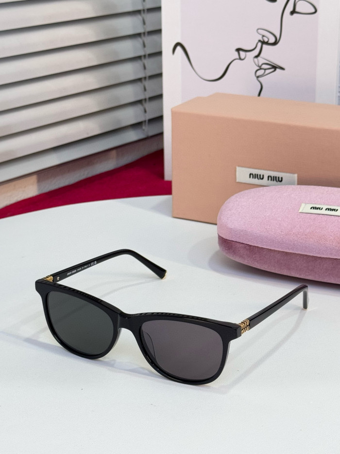 NIGO MiuMiu Women's Solid Color Legs Logo Design Acetate Square Optical Frames Sunglasses Optical Eyewear Glasses #nigo76492