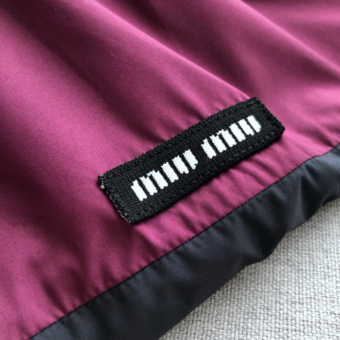 NIGO MiuMiu Men's And Women's Spring And Fall Color Collision Splicing Hooded Zipper Long Sleeved Jacket #nigo76496