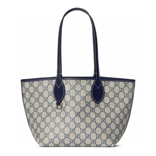NIGO Gucci Totissima Women‘s Solid Color Double Sided Classic Print Logo Logo Denim Patchwork Canvas Shopping Bag Tote Shoulder Bags #nigo76499