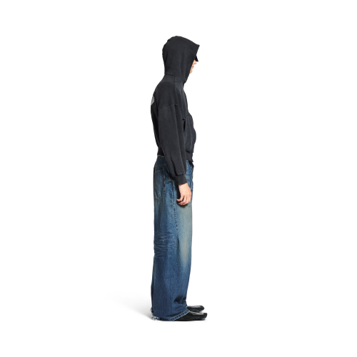 NIGO Balenciaga Men's Four Seasons Unity Sport Embroidered Jeans Solid Color Cotton Baggy Fit Trousers Pants Ngvp #nigo1512