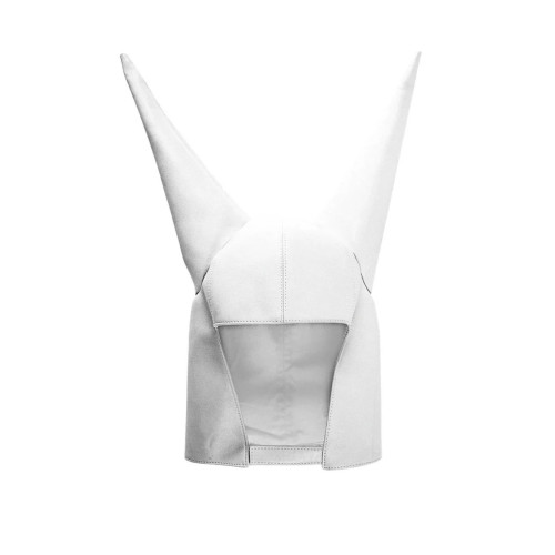 NIGO Anonymous Club Shayne Oliver White Devil Horns Leather Cap Playboicarti Same High Street Trend Punk Style Hip Hop Cap  Men's Women's  Hats Ngvp #nigo1498