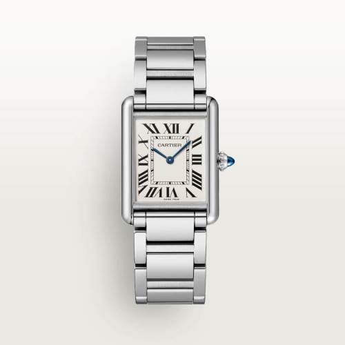 NIGO Cartier Tank Must De Cartier Watch Women's Large Gold And Silver Fashionable Temperament Watch #nigo81211