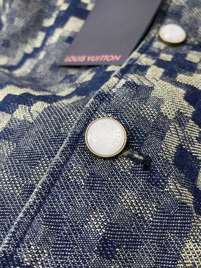 NIGO Louis Vuitton Men's Spring and Autumn Solid Color Snake Print Denim Single Breasted Long Sleeve Jacket Jeans Pants Suit Set #nigo76539