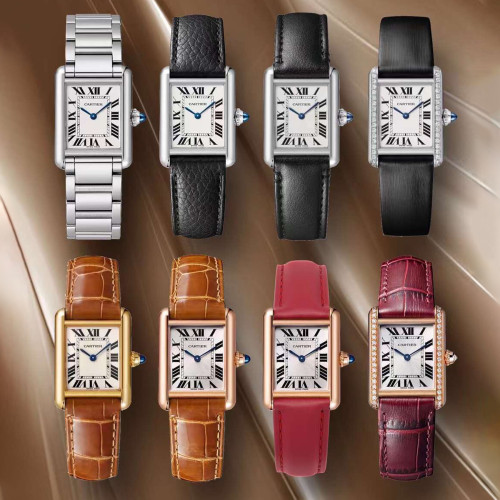 NIGO Cartier Tank Must De Cartier Watch Small Model Women's Fashionable And Luxurious Watch #nigo81212
