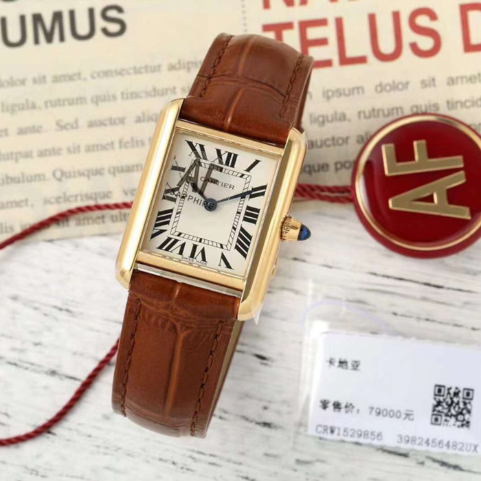 NIGO Cartier Tank Must De Cartier Watch Small Model Women's Fashionable And Luxurious Watch #nigo81212