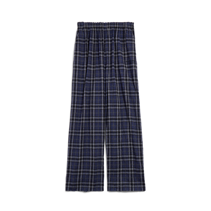 NIGO Balenciaga Men's And Women's Spring And Fall Embroidered Letter Print Purple Checkered Hooded Zipper Long Sleeve Jacket Pants Suit Set #nigo76546