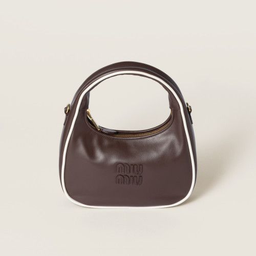 NIGO MiuMiu Wander Women's Zipper Closure Quilted Napa Leather Shoulder Crossbody Handbag Bag Bags #nigo76557