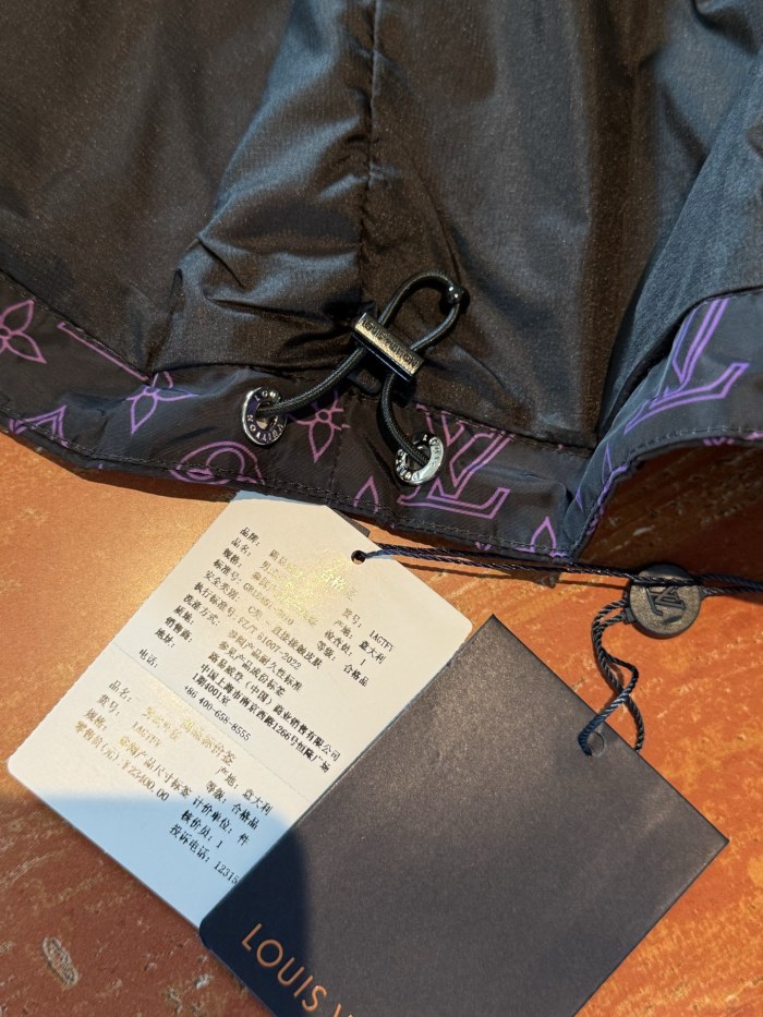 NIGO Louis Vuitton Men's And Women's Spring And Summer Gradient Rainbow Letters Printed Sunscreen Hooded Zipper Long Sleeved Jacket #nigo76558