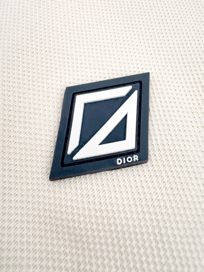 NIGO Dior Men's Summer Solid Color Logo Printed Cotton Polo Neck Short Sleeve T-Shirt #nigo76569