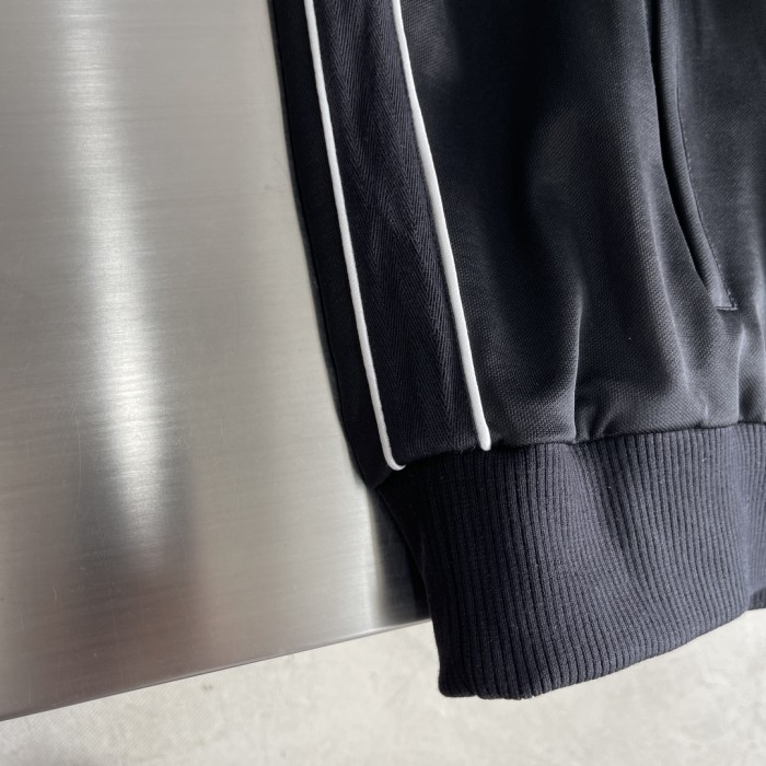NIGO Loewe Men's Spring and Autumn Solid Color Logo Printed High Collar Loose Long Sleeve Zipper Jacket Drawstring Tie Casual Pants Suit Set #nigo76561