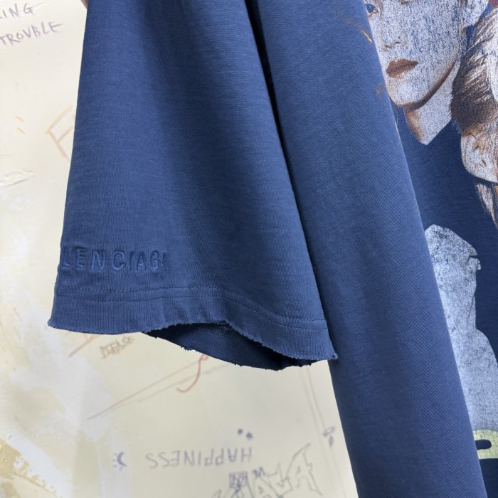 NIGO Balenciaga Men Women PP KRIT Printed Round Neck Short Sleeve Summer Cotton Solid Color Oversized T-Shirt #nigo76599