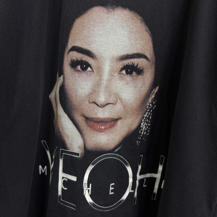NIGO Balenciaga Men's and Women's Summer Portrait Printed Solid Colour Round Neck Cotton Short Sleeve T-Shirt #nigo76597