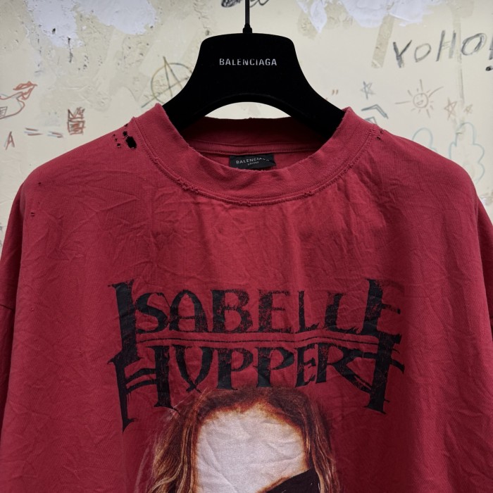 NIGO Balenciaga Men Women Isabelle Boxy Round Neck Solid Color Loose Summer Short Sleeve T-shirt #nigo76596