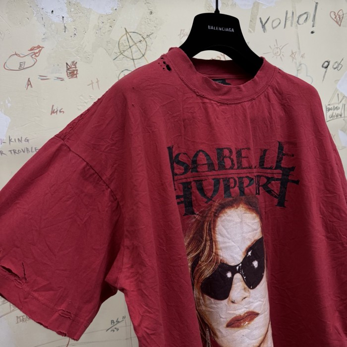 NIGO Balenciaga Men Women Isabelle Boxy Round Neck Solid Color Loose Summer Short Sleeve T-shirt #nigo76596