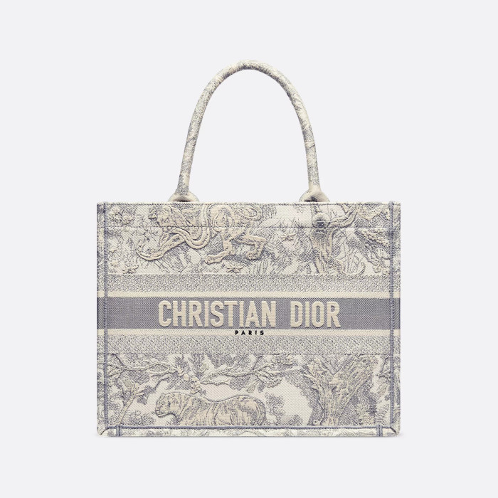 NIGO Dior Book Tote Women's Pattern Printed Embroidered Letter Printed Tweed Canvas Tote Bag Bags (please Contact Customer Service For Colour Selection Before Purchase) #nigo76615