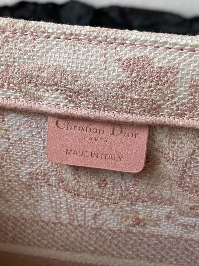 NIGO Dior Book Tote Women's Pattern Printed Embroidered Letter Printed Tweed Canvas Tote Bag Bags (please Contact Customer Service For Colour Selection Before Purchase) #nigo76615