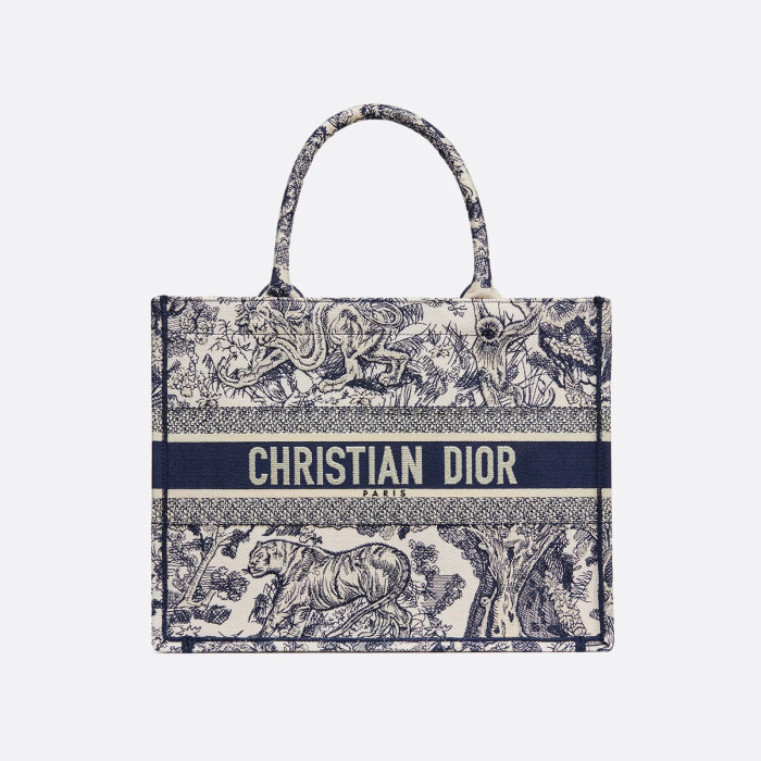 NIGO Dior Book Tote Women's Pattern Printed Embroidered Letter Printed Tweed Canvas Tote Bag Bags (please Contact Customer Service For Colour Selection Before Purchase) #nigo76615
