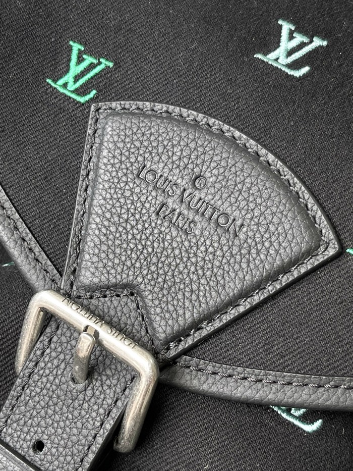 NIGO Louis Vuitton Men's Embroidered Monogram Printed Solid Colour Shoulder Bag Backpack Bags #nigo76626