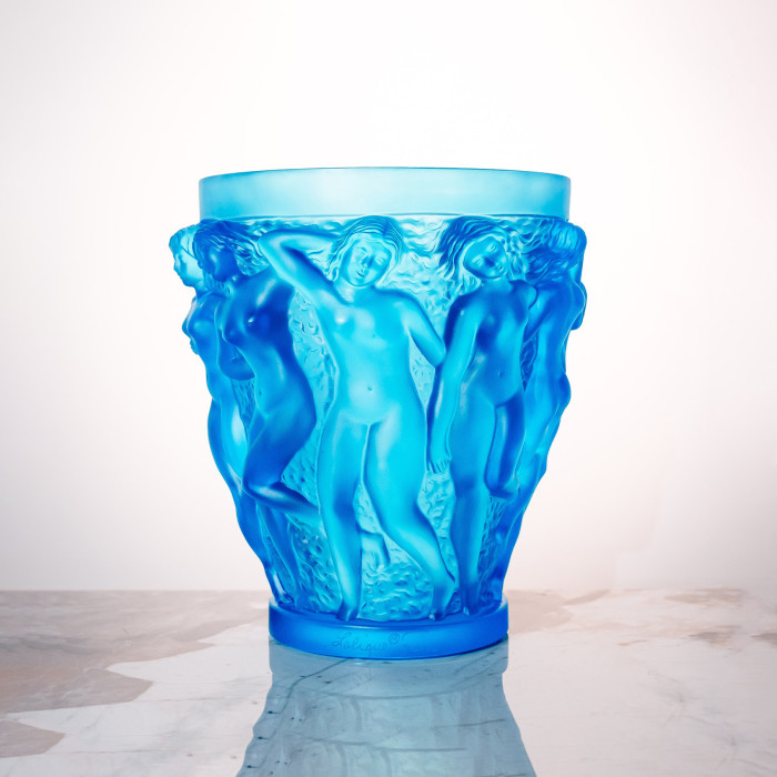 NIGO Lalique Solid Colour Goddess Cameo Statue Shape Crystal Vase Home Furnishing Decoration #nigo76646