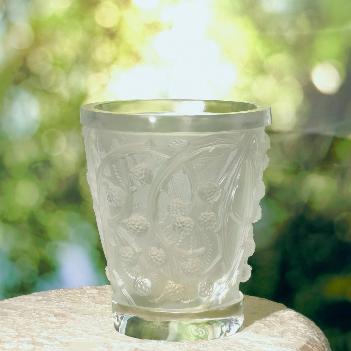 NIGO Lalique Solid Colour Goddess Cameo Statue Shape Crystal Vase Home Furnishing Decoration #nigo76646