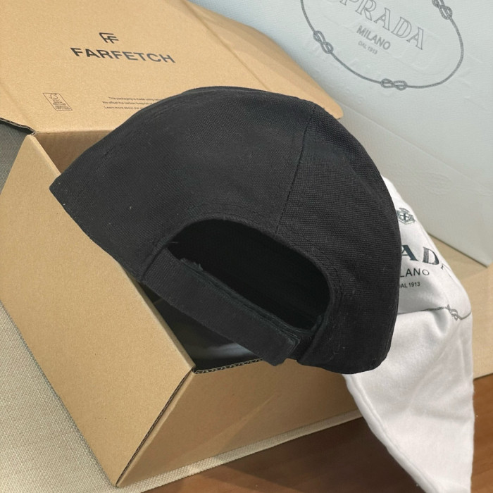 NIGO Prada Men's Women's Spring And Summer Solid Colour Logo Embroidery Baseball Cap Fashion High Street Casual Hundred Hat #nigo76671