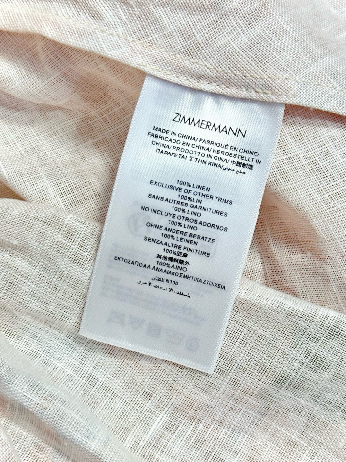 NIGO Zimmermann Women's Summer Floral Print Drawstring Mini Ruched Skirt Long Sleeve Dresses #nigo76668