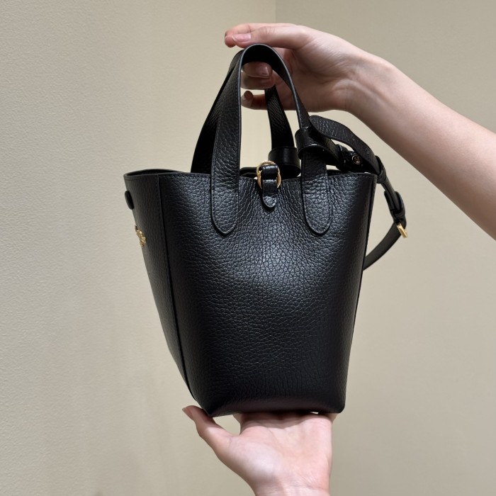 NIGO Dior Signature Women's Monogram Printed Solid Colour Grained Cowhide Leather Shoulder Tote Bucket Bag Bags #nigo76662