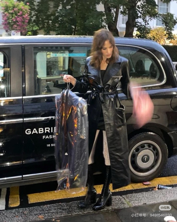 NIGO Chanel Women's Spring, Autumn And Winter Double-Breasted Solid Color Lace-Up Lapel Long Sheepskin Jacket Ngvp #nigo1534