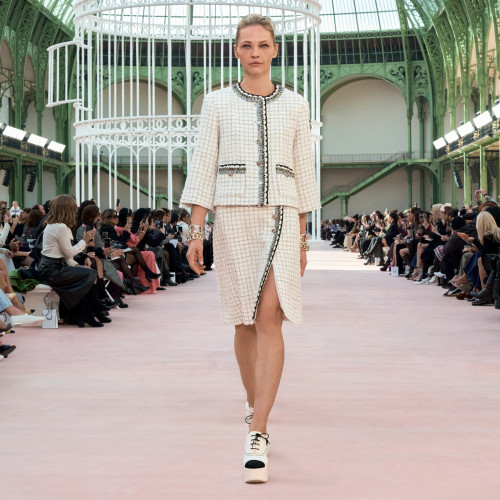 NIGO Chanel Women's Spring Autumn Tweed Colourblock Jacket Single Breasted Poncho Style Blouse Jacket Ngvp #nigo1593