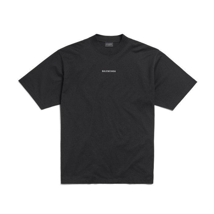 NIGO Balenciaga Men's Summer Solid Colour Letter Print Round Neck Cotton Short Sleeve T-Shirt #nigo76722