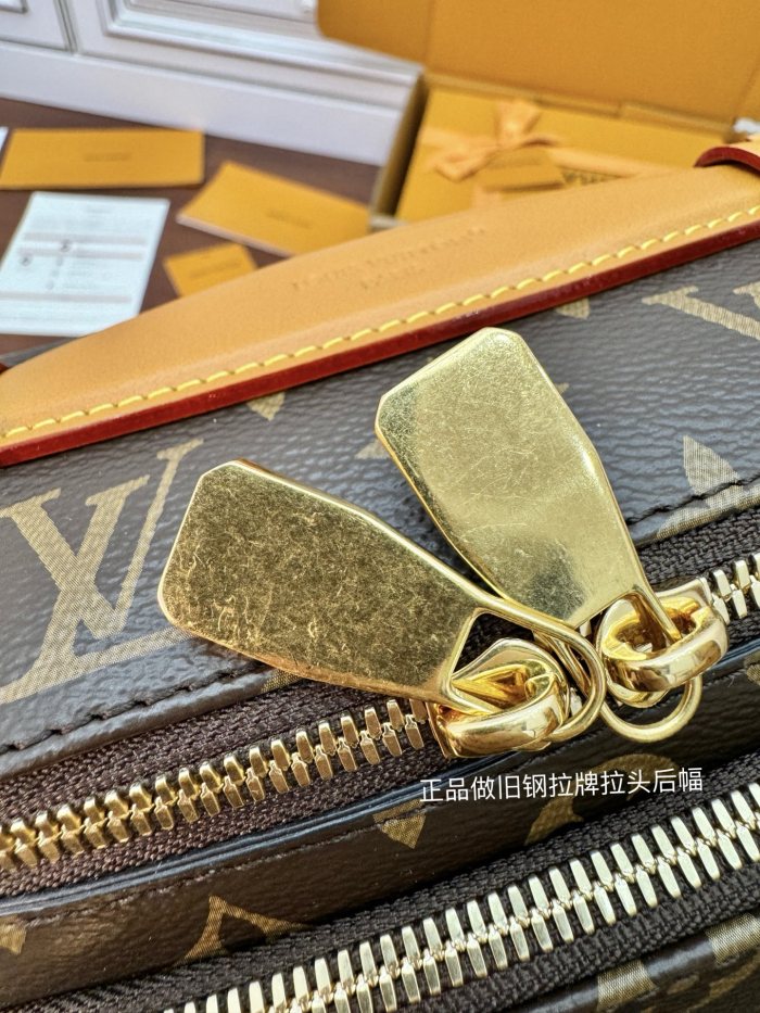NIGO Louis Vuitton Rush Men's Solid Colour Adjustable Simple Coated Canvas with Leather Shoulder Crossbody Waist Bag Bags #nigo76732