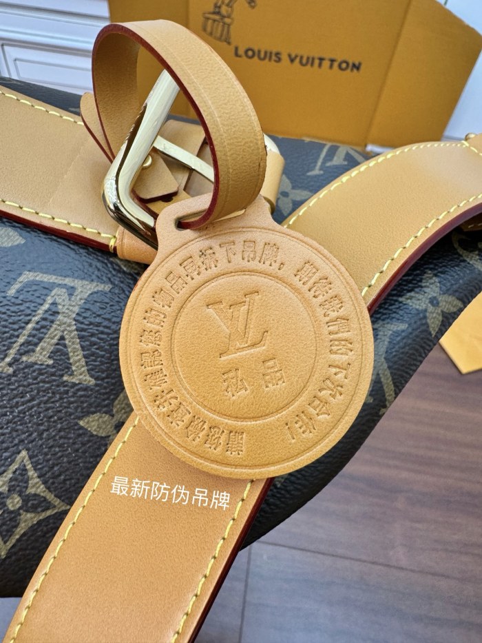 NIGO Louis Vuitton Rush Men's Solid Colour Adjustable Simple Coated Canvas with Leather Shoulder Crossbody Waist Bag Bags #nigo76732