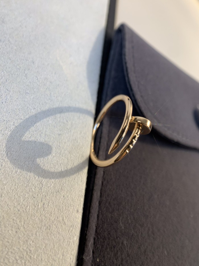 NIGO Cartier Juste un Clou Men's and Women's Nail Shape Gold Ring Jewelry #nigo76346