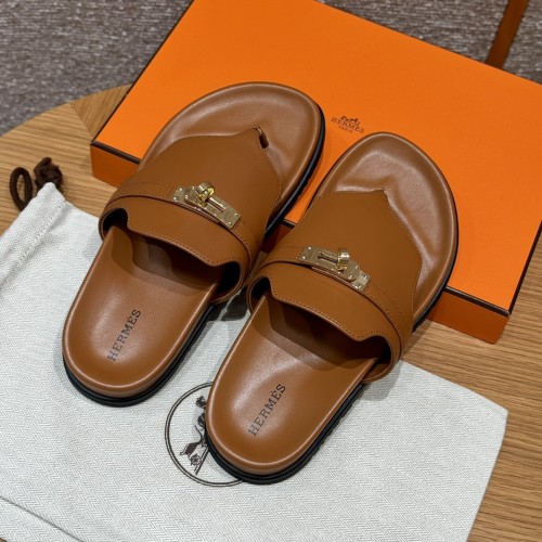 NIGO Hermes Men Women Spring Summer Autumn Empire Slippers Solid Color Suede Rubber Bottom Comfortable Casual Flat Sandals Shoes #nigo81196