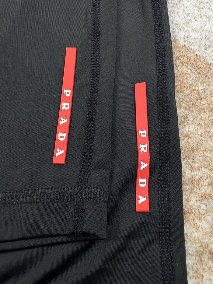 NIGO Prada Women's Solid Colour High Stretch Nylon Fibre Fabric Yoga Pants #nigo76776