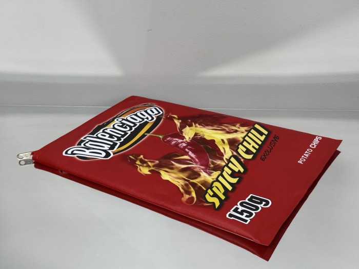 NIGO Chips Balenciaga Solid Colour Cowhide Chips Zip Clutch Bag Bags #nigo76784