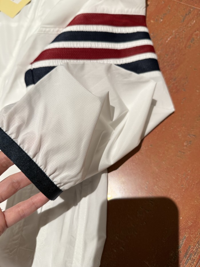NIGO Thom Browne Men's Spring and Autumn Solid Colour Hooded Zipper Sun Protection Long Sleeve Jacket #nigo76789
