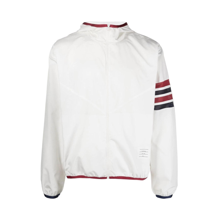 NIGO Thom Browne Men's Spring and Autumn Solid Colour Hooded Zipper Sun Protection Long Sleeve Jacket #nigo76789