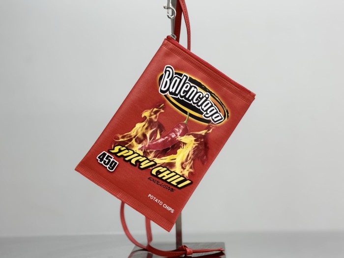 NIGO Chips Balenciaga Pure Color Cowhide Leather Zipper Tote Clutch Bag Cell Phone Bags #nigo76782