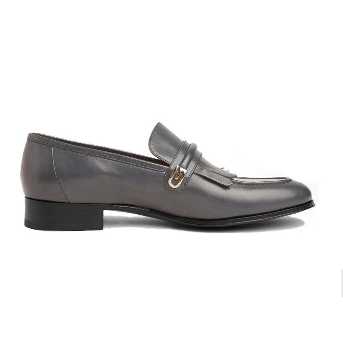 NIGO Gucci G Decorative Tassel Men's Loafers Spring And Summer Fashion Cowhide Comfortable Breathable Low-heeled Leather Shoes #nigo76855