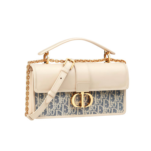 NIGO Dior NIGO Dior 3D Montaigne Top Handle Women's Chain Handbags Solid Color Jacquard Shoulder Bags Tote Bags Bag #nigo76878