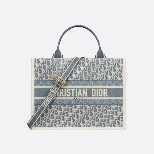 NIGO Dior Book Tote Women's Removable Shoulder Strap Classic Letter Embroidery Cotton Tote Bag Shopping Handbag Shoulder Bags #nigo76876