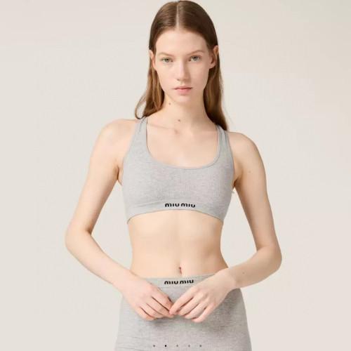 NIGO MiuMiu Women's Summer Solid Colour Seamless Knitted Cotton Camisole Top Boxer Shorts Set Suit #nigo76915