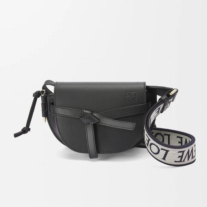 NIGO Loewe Women's Solid Colour Adjustable Shoulder Strap Mini Soft Cowhide Jacquard Gate Dual Shoulder Crossbody Handbag Bag Bags #nigo76932