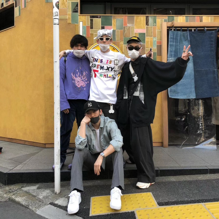 NIGO Raf Simons Men's Women's Vintage Loose Cardigan Sweatshirt Letter Printed High Street Trend Hooded Sweatshirt Jacket Ngvp #nigo1629