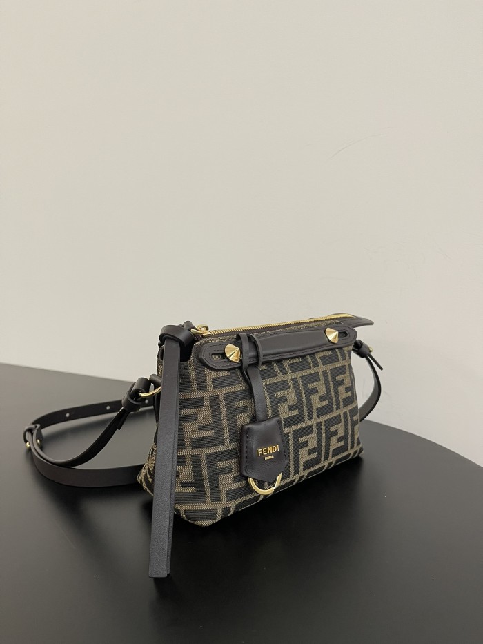 NIGO Fendi By The Way Soft Women's Adjustable Removable Shoulder Strap Solid Colour Brand Logo Cowhide Leather Single Shoulder Slanting Clutch Bag Bags #nigo76953